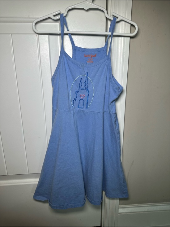 Cat & Jack Other - Disney castle embroidered dress